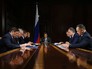 Председатель правительства России Дмитрий Медведев проводит совещание с вице-премьерами Председатель правительства России Дмитрий Медведев проводит совещание с вице-премьерами