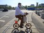 Участники всероссийской акции "На работу на велосипеде" в Москве Участники всероссийской акции "На работу на велосипеде" в Москве