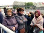 Паломники в очереди к Храму Христа Спасителя, чтобы поклониться мощам святителя Николая Чудотворца Паломники в очереди к Храму Христа Спасителя, чтобы поклониться мощам святителя Николая Чудотворца