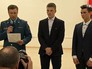 Награждение школьников спавших тонущую девушку Награждение школьников спавших тонущую девушку