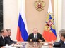 Владимир Путин на заседании с членами Совбеза Владимир Путин на заседании с членами Совбеза