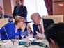 Дональд Трамп и Ангела Меркель Дональд Трамп и Ангела Меркель