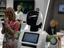 Робот "Кибертроник" рассказывает участникам форума о правилах кибербезопасности в рамках Санкт-Петербургского международного экономического форума 2017 Робот "Кибертроник" рассказывает участникам форума о правилах кибербезопасности в рамках Санкт-Петербургского международного экономического форума 2017