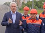Мэр Москвы Сергей Собянин на открытии Аминьевского шоссе Мэр Москвы Сергей Собянин на открытии Аминьевского шоссе