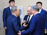 Владимир Путин, Нурсултан Назарбаев и Алмазбек Атамбаев Владимир Путин, Нурсултан Назарбаев и Алмазбек Атамбаев