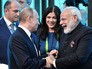 Президент России Владимир Путин и премьер-министр Индии Нарендр Моди Президент России Владимир Путин и премьер-министр Индии Нарендр Моди