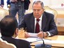 Глава МИД России Сергей Лавров и министр иностранных дел Катара Мухаммед Рахман Аль Тани Глава МИД России Сергей Лавров и министр иностранных дел Катара Мухаммед Рахман Аль Тани