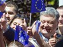 Президент Украины Пётр Порошенко радуется безвизу с ЕС Президент Украины Пётр Порошенко радуется безвизу с ЕС