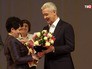 Сергей Собянин во время награждения лучших московских врачей Сергей Собянин во время награждения лучших московских врачей