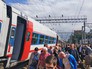 Сошедший с рельс поезд Сошедший с рельс поезд