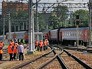 Сошедший с рельс поезд Сошедший с рельс поезд
