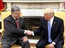 Президент США Дональд Трамп и президент Украины Пётр Порошенко Президент США Дональд Трамп и президент Украины Пётр Порошенко