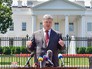 Президент Украины Пётр Порошенко на фоне Белого дома США Президент Украины Пётр Порошенко на фоне Белого дома США