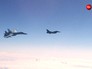 Су-27 перехватывает F-16 ВВС НАТО у спецборта Сергей Шойгу Су-27 перехватывает F-16 ВВС НАТО у спецборта Сергей Шойгу