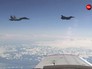 Су-27 перехватывает F-16 ВВС НАТО у спецборта Сергей Шойгу Су-27 перехватывает F-16 ВВС НАТО у спецборта Сергей Шойгу