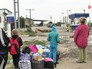 Жители Украины на границе Жители Украины на границе