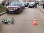 Место ДТП, где сбили мальчика в Балашихе Место ДТП, где сбили мальчика в Балашихе
