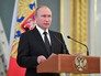 Президент России Владимир Путин выступает на встрече с выпускниками высших военных учебных заведений Президент России Владимир Путин выступает на встрече с выпускниками высших военных учебных заведений