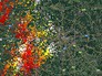 Сеть грозопеленгации. Москва, 30 июня Сеть грозопеленгации. Москва, 30 июня