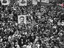 Плакаты Сталина на митинге Плакаты Сталина на митинге