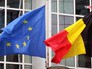 Флаги Бельгии и Евросоюза Флаги Бельгии и Евросоюза