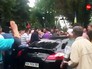 Водитель Porsche въехавшего в толпу митингующих у здания правительства Украинца в Киеве Водитель Porsche въехавшего в толпу митингующих у здания правительства Украинца в Киеве