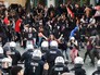 Полиция Германии разгоняет митинг Полиция Германии разгоняет митинг