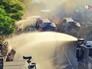 Полиция Германии разгоняет митинг Полиция Германии разгоняет митинг
