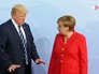Дональд Трамп и Ангела Меркель Дональд Трамп и Ангела Меркель