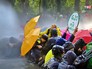 Акция противников саммита G20 в Гамбурге Акция противников саммита G20 в Гамбурге