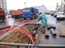 Работы по устройству кабельной канализации на участке от Пушкинской до Триумфальной площади Работы по устройству кабельной канализации на участке от Пушкинской до Триумфальной площади