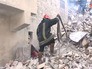 Подразделение пожарной охраны в восточном Алеппо Подразделение пожарной охраны в восточном Алеппо
