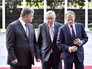 Пётр Порошенко, Жан-Клод Юнкер и Дональд Туск Пётр Порошенко, Жан-Клод Юнкер и Дональд Туск