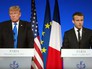 Дональд Трамп и Эммануэль Макрон Дональд Трамп и Эммануэль Макрон