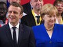 Эммануэль Макрон и Ангела Меркель Эммануэль Макрон и Ангела Меркель