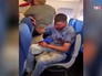 Авиадебошир в салоне самолета Авиадебошир в салоне самолета