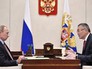 Президент России Владимир Путин и глава Республики Калмыкия Алексей Орлов Президент России Владимир Путин и глава Республики Калмыкия Алексей Орлов