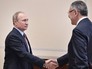 Президент России Владимир Путин и глава Республики Калмыкия Алексей Орлов Президент России Владимир Путин и глава Республики Калмыкия Алексей Орлов
