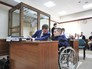 Инвалид первой группы Антон Мамаев в суде Инвалид первой группы Антон Мамаев в суде