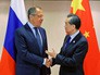 Глава МИД РФ Сергей Лавров и глава МИД Китая Ван И Глава МИД РФ Сергей Лавров и глава МИД Китая Ван И
