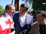 Михаил Саакашвили и его сторонники Михаил Саакашвили и его сторонники