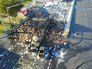 Последствия ДТП с участием двух легковых автомобилей и фуры на Варшавском шоссе Последствия ДТП с участием двух легковых автомобилей и фуры на Варшавском шоссе