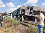 Последствия столкновения поездов в Египте Последствия столкновения поездов в Египте