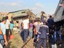 Последствия аварии на железной дороге в Египте Последствия аварии на железной дороге в Египте