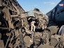 Последствия аварии на железной дороге в Египте Последствия аварии на железной дороге в Египте