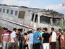 Последствия аварии на железной дороге в Египте Последствия аварии на железной дороге в Египте