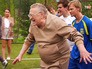 Владимир Жириновский на спортивной площадке Владимир Жириновский на спортивной площадке