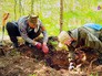 Поисковики на месте раскопок Поисковики на месте раскопок