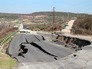 Последствия оползня на участке трассы Симферополь-Севастополь Последствия оползня на участке трассы Симферополь-Севастополь