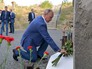 Президент России Владимир Путин на церемонии возложения цветов защитникам Севастополя Президент России Владимир Путин на церемонии возложения цветов защитникам Севастополя